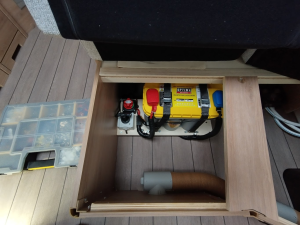 Suedwind 580 QS 60 Years montage mover