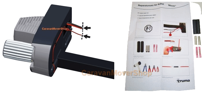 Truma 60020 54700 Antriebsmotor Kabel Reparaturfuer XT XT L XT2 XT4